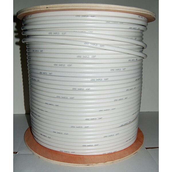 AIR802&#174 CA400FLEX White Coaxial Cable (Equivalent to Times Microwave's LMR400UF&#174) - By The Meter