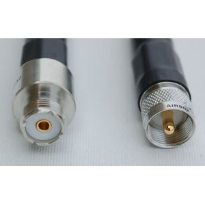 CA600FLEX Antenna Cable, UHF Plug-Male (PL-259) to UHF Jack-Female (SO-239), 6 Feet (1.83 meters)