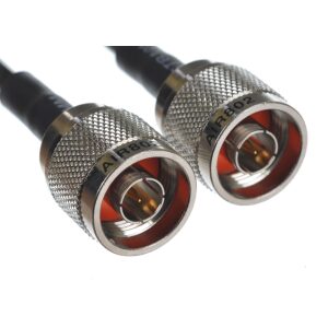 CA195 Black Antenna Cable, N Plug-Male to N Plug-Male, 5 Feet (1.5 meter)