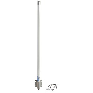 Omni-Directional WiFi Antenna Dual Band 2.4 and 5.1 to 5.8 GHz, Mast Mount