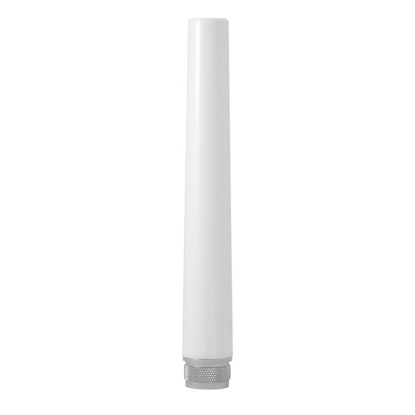 Dual-Band Indoor or Outdoor Omnidirectional Antenna 2.4 GHz (4 dBi) + 5.1 to 5.8 GHz (6 dBi) With N Plug-Male Connector